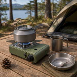 Homestead Portable Butane Camping Stove